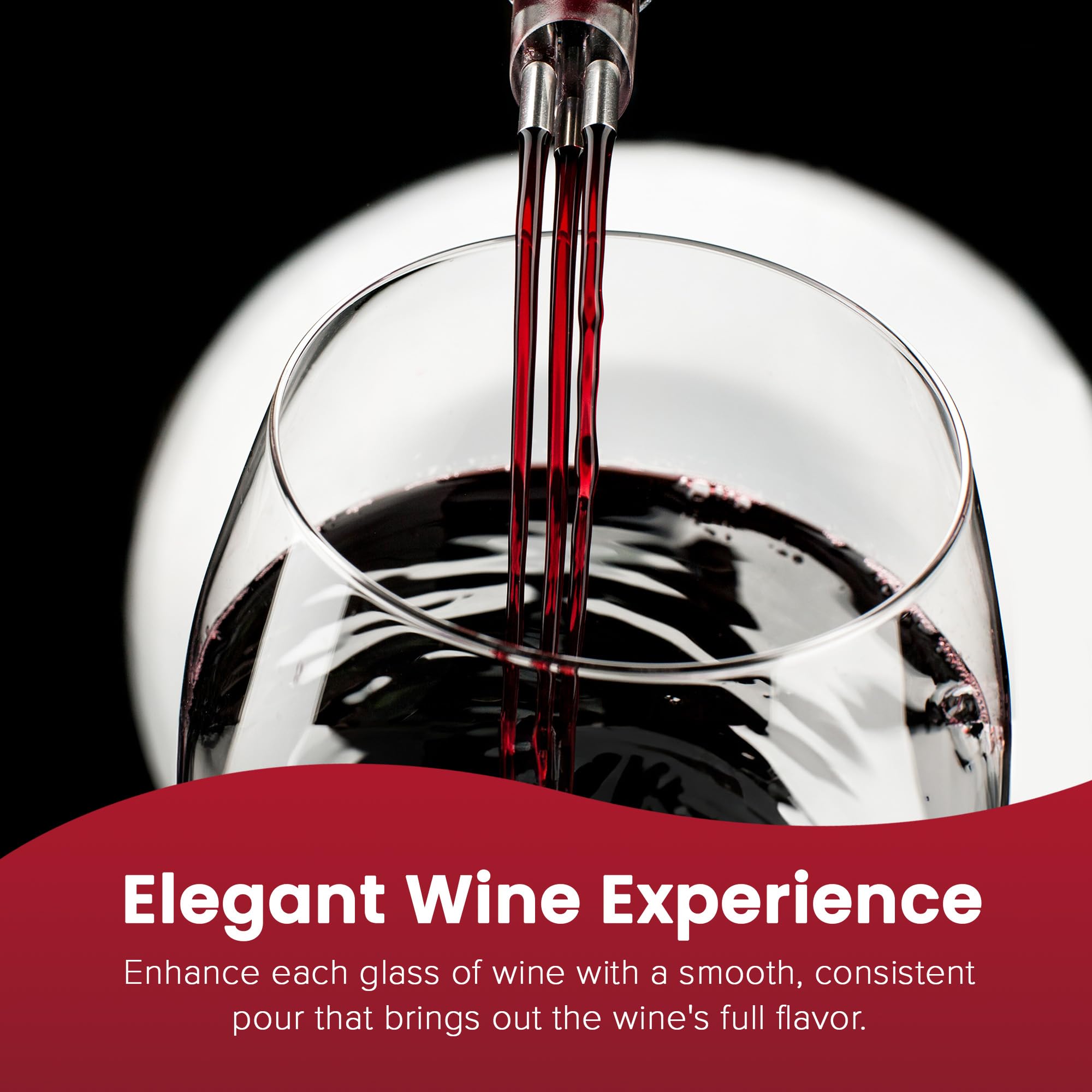 Regalo perfecto para amantes del vino, compacto y listo para regalar.
