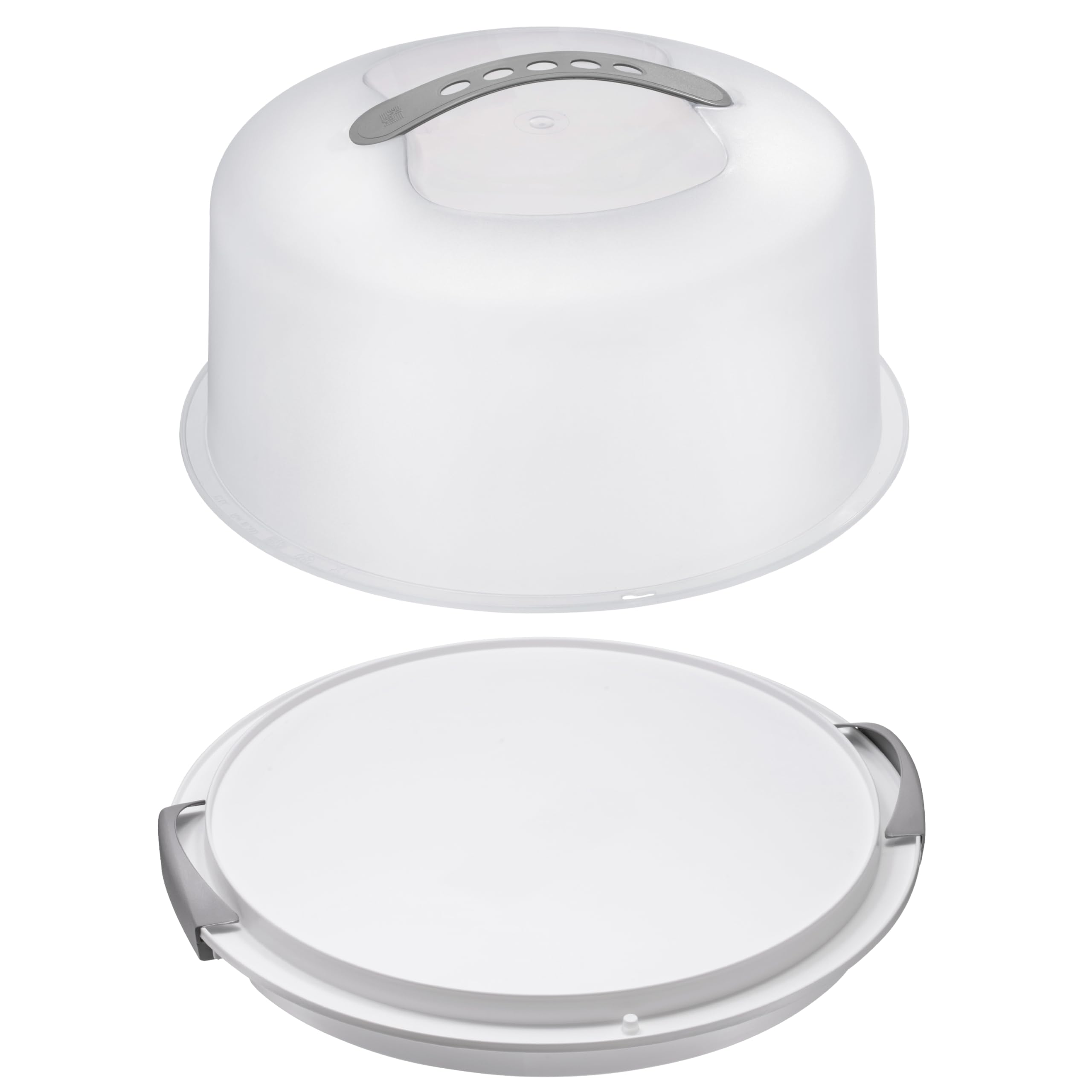 Portatorta Tribello con base estable para servir tortas en casa.
