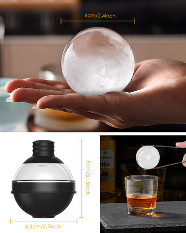 TRILINK: desmolde fácil gracias a silicona flexible para remover esferas.