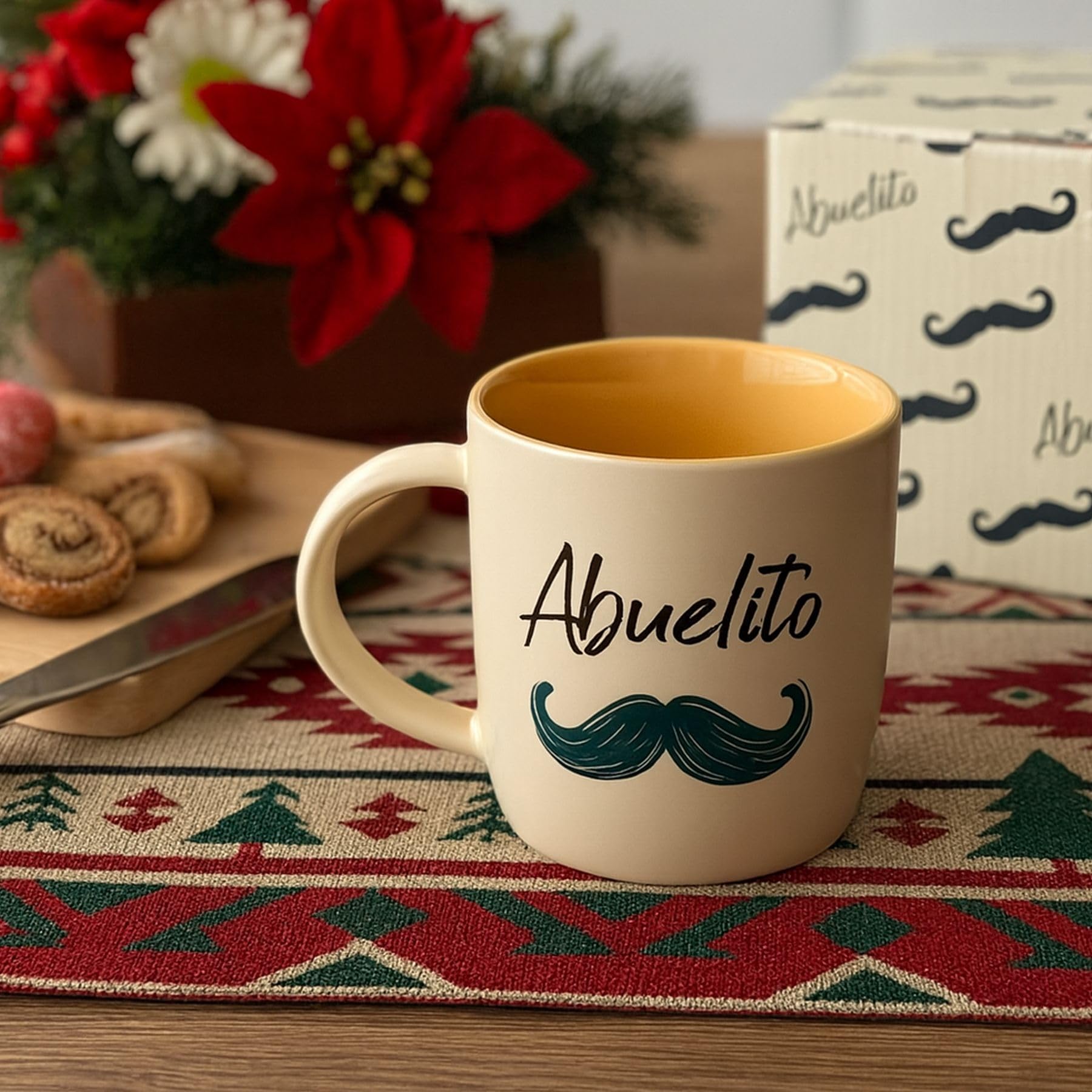 Regalo Día del Padre con taza Abuelito, regalo práctico y sentimental