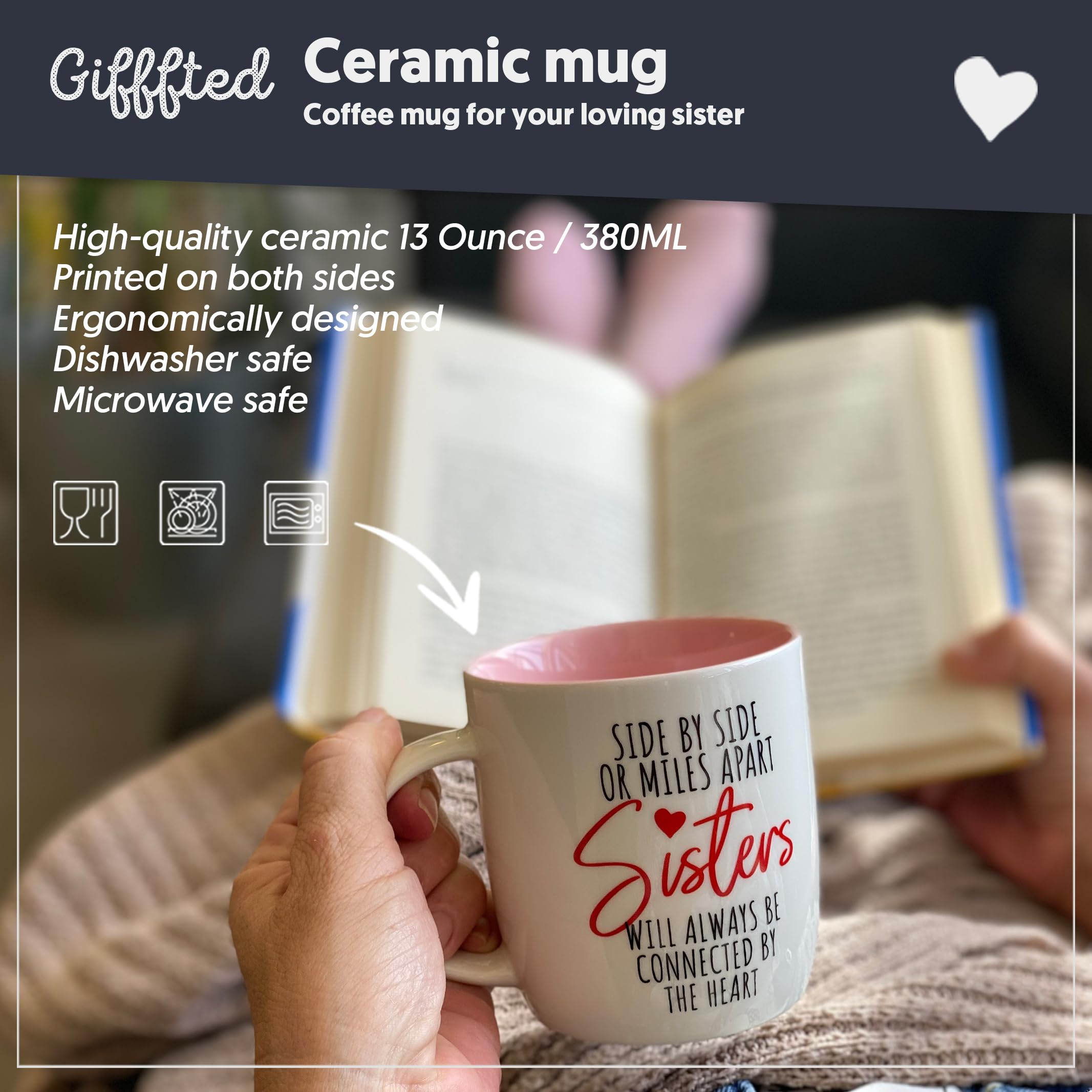 Caja regalo Triple Gifffted con taza, presentación lista para regalar