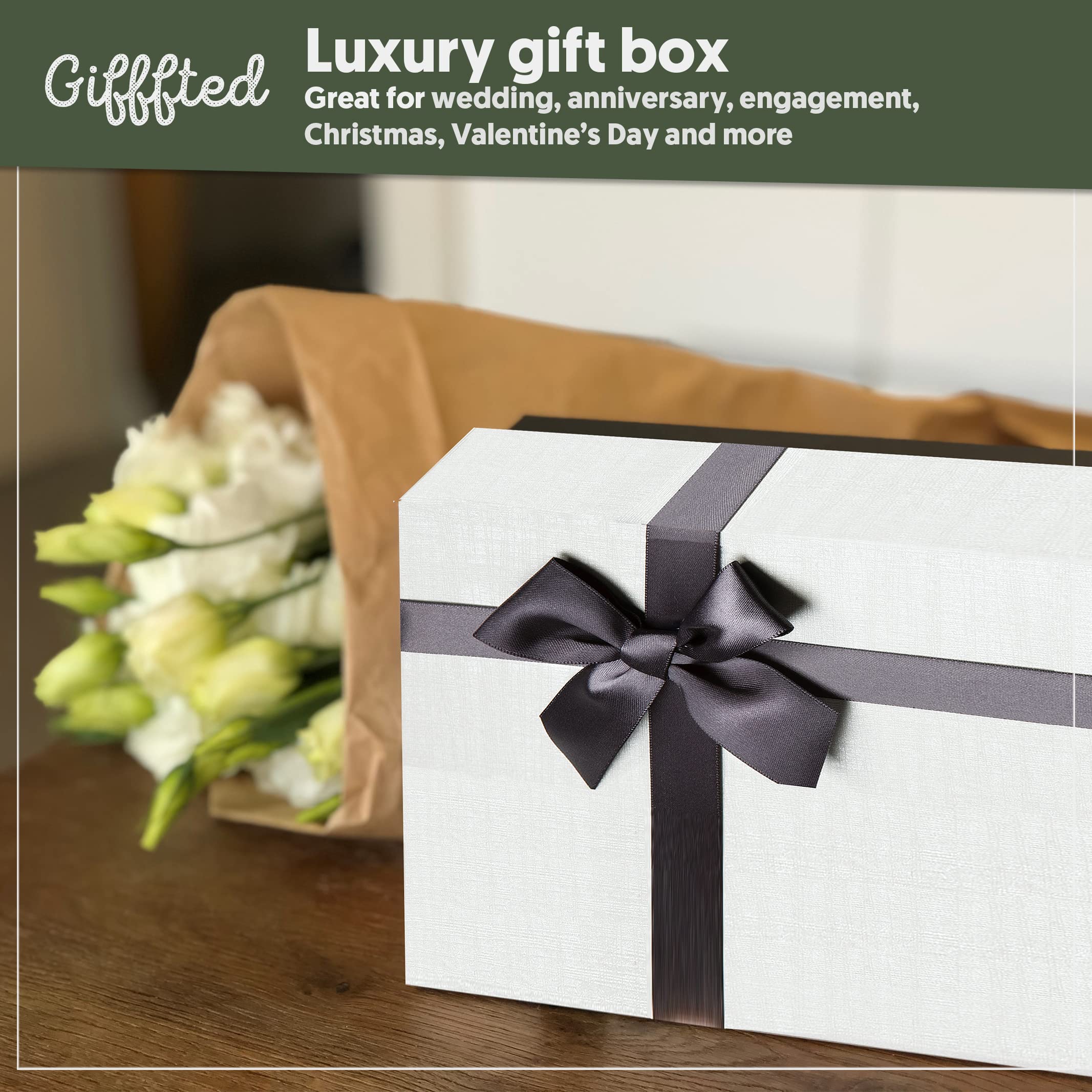 Regalo ideal para parejas en bodas, Navidad y compromisos.