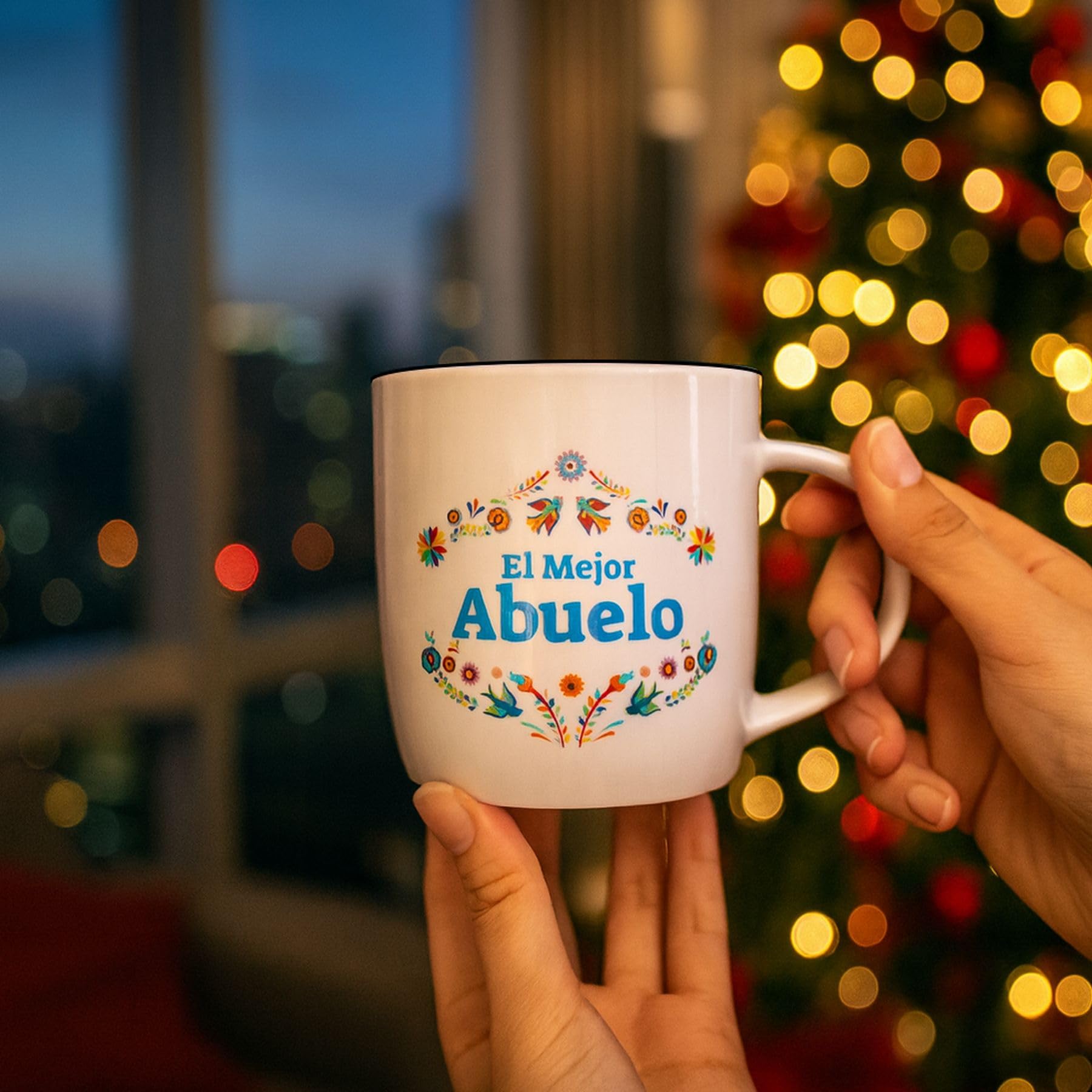 Taza Triple Gifffted apta para lavavajillas, limpieza fácil tras cada uso.