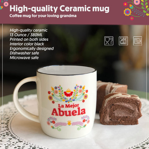 Taza de acabado brillante, Triple Gifffted, brillo y elegancia.