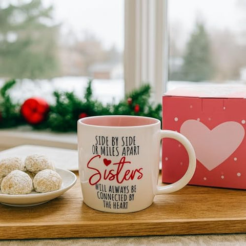 Taza cerámica Triple Gifffted con brillo, ideal para café diario