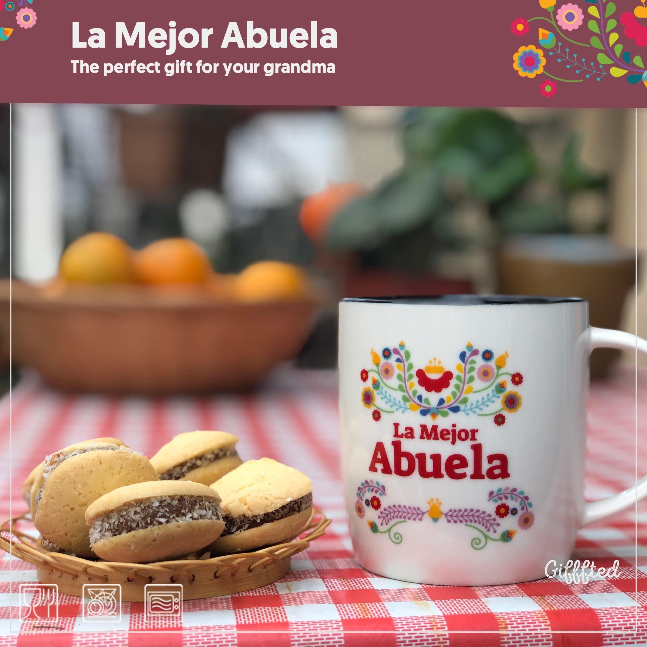 Taza Triple Gifffted para el Día de las Madres, regalo significativo.