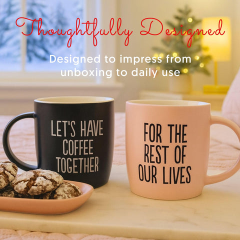 Triple Gifffted tazas apto lavavajillas, limpieza cómoda tras el uso diario.