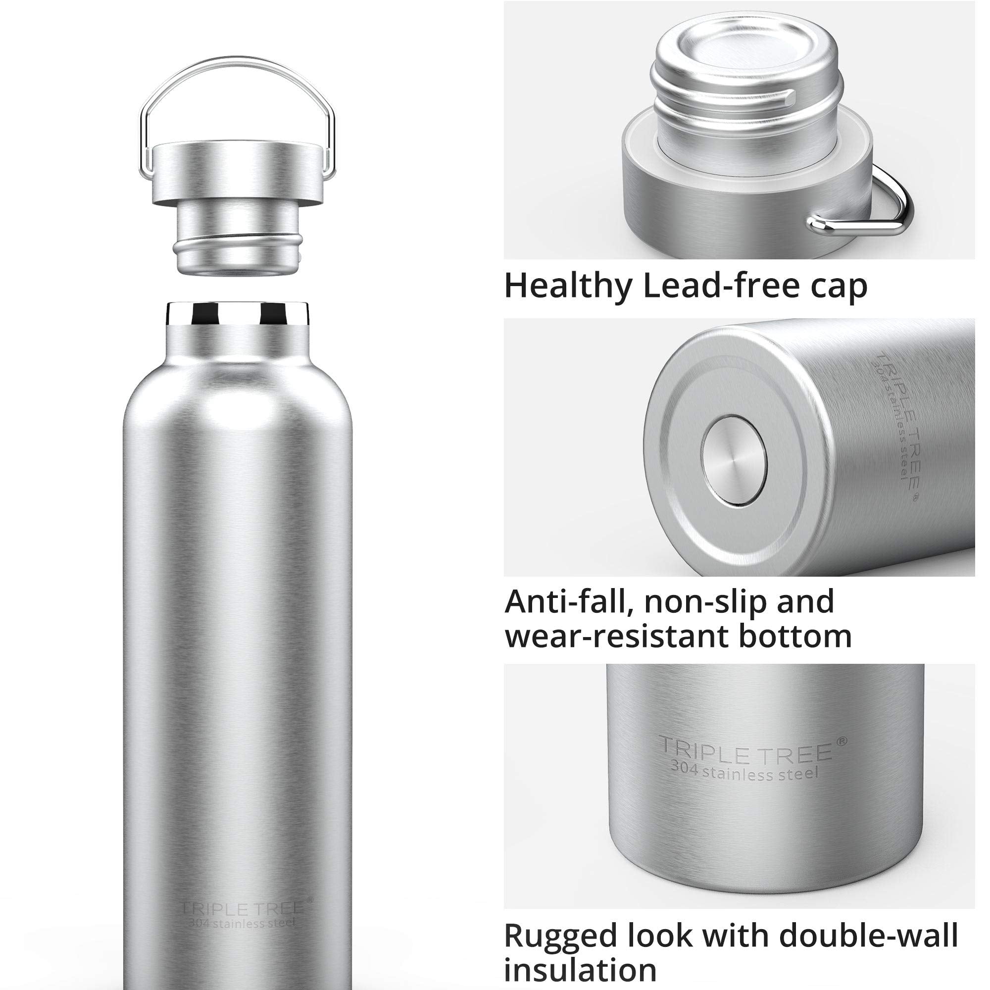 Triple Tree 26oz, asa grande para transportar fácilmente.