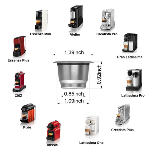 Capsulas Triplot compatibles con Nespresso OriginalLine para diversos modelos.