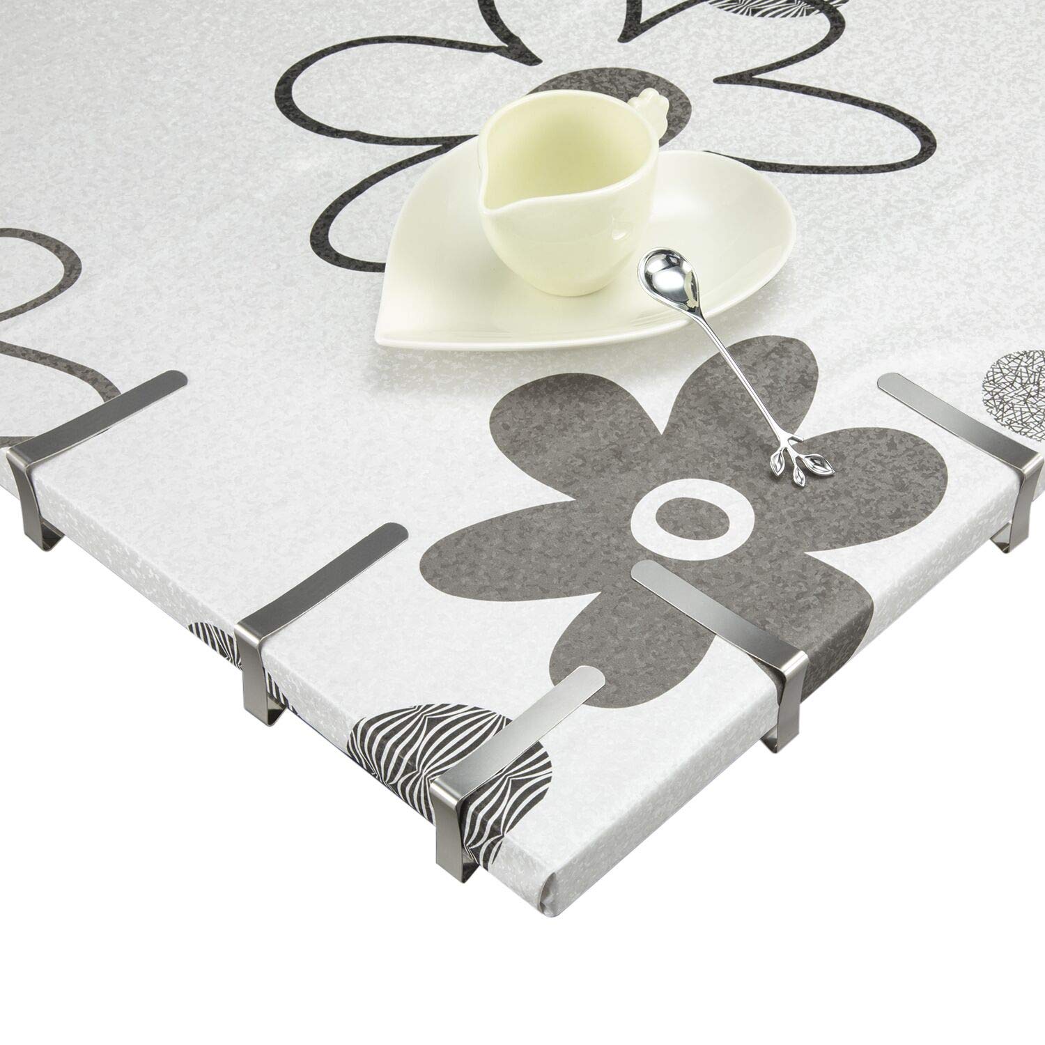 TriPole clip mantel en acero inoxidable protege la cubertura.