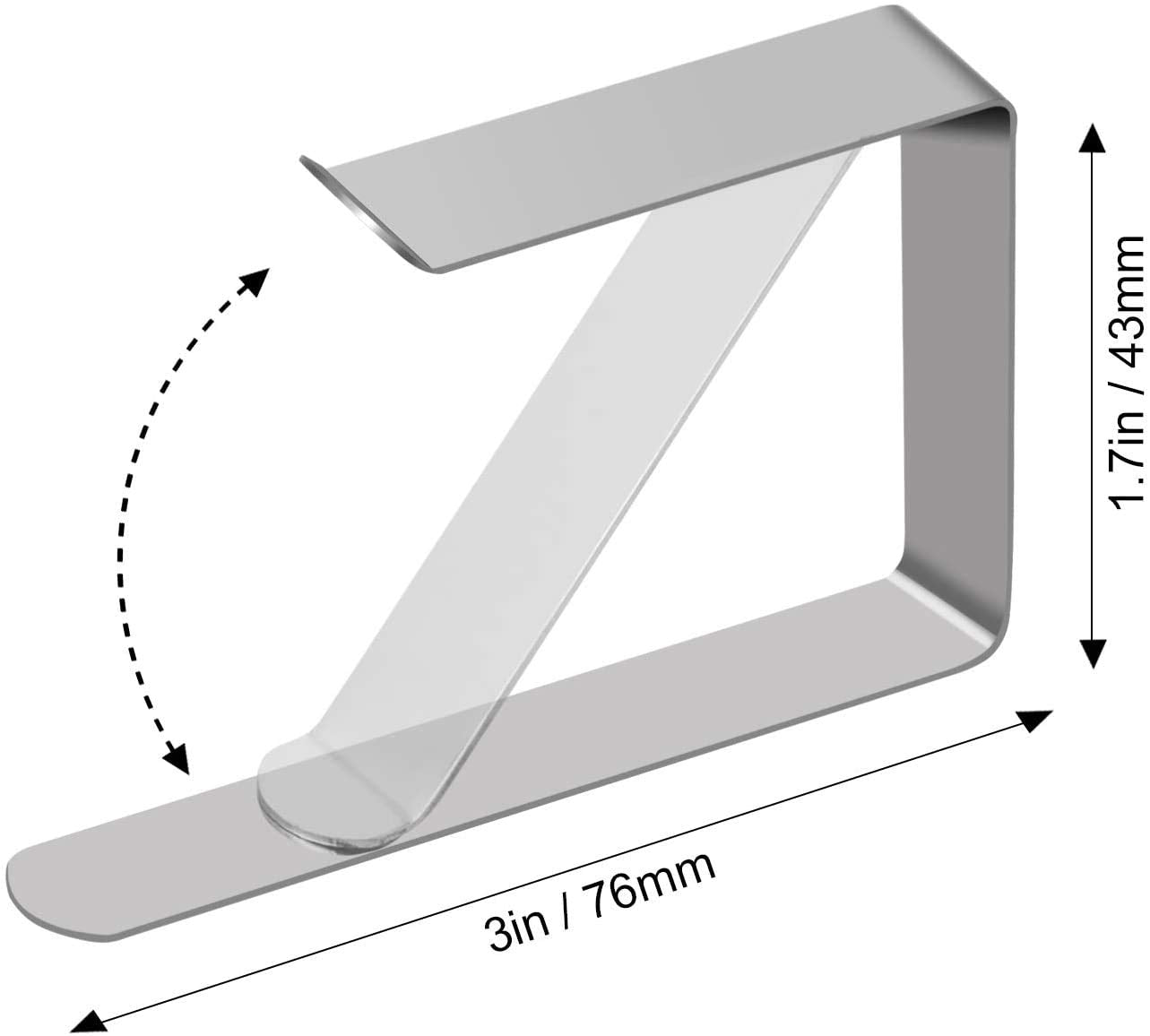 TriPole clips resistentes al viento para exteriores y eventos.