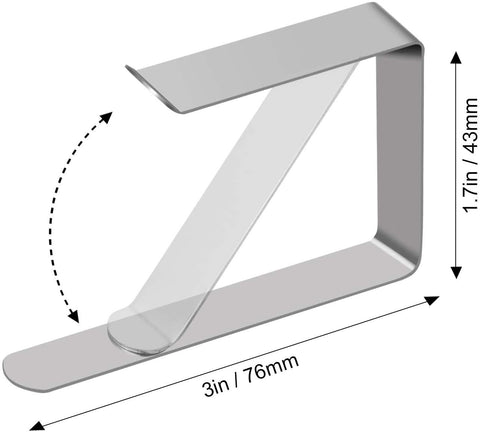 TriPole clips resistentes al viento para exteriores y eventos.