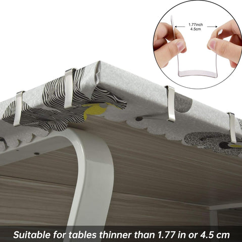 TriPole clip mantel instalación rápida para fiestas al aire libre.