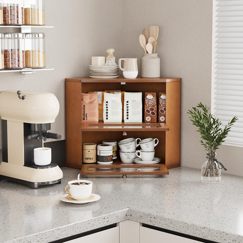 Trironsun diseño espacio cocina, esquina optimizada para más superficie de trabajo.