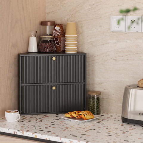 Frente ondulado de la panera Trironsun añade estilo y orden