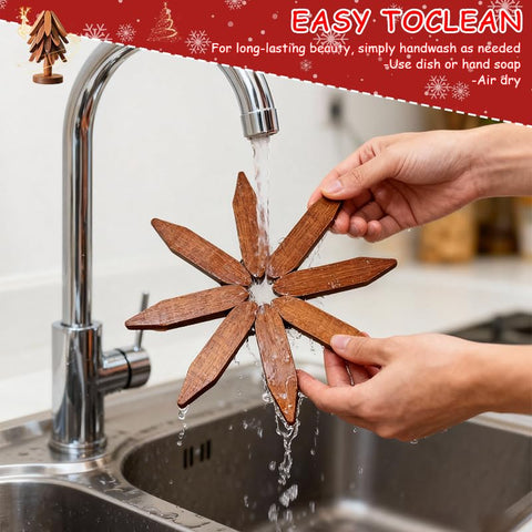Trivet Arbol Madera: regalo ideal para amantes de la decoración y la cocina.