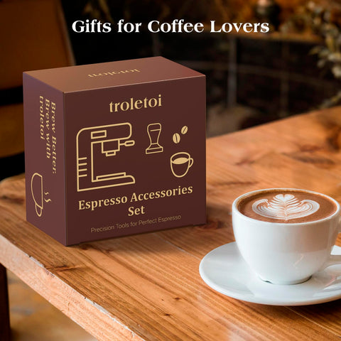 Troletoi kit espresso completo, solución ordenada para tu estación de café.