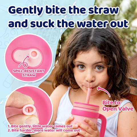 Vaso Tronco sin BPA, seguro para uso diario de niños.