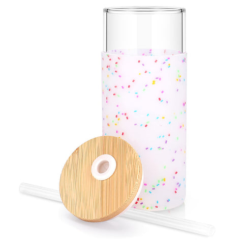 Vaso Tronco de vidrio apto para lavavajillas y fácil de limpiar.