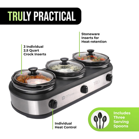 TRU reposacubiertas y tapas para un servicio ordenado.