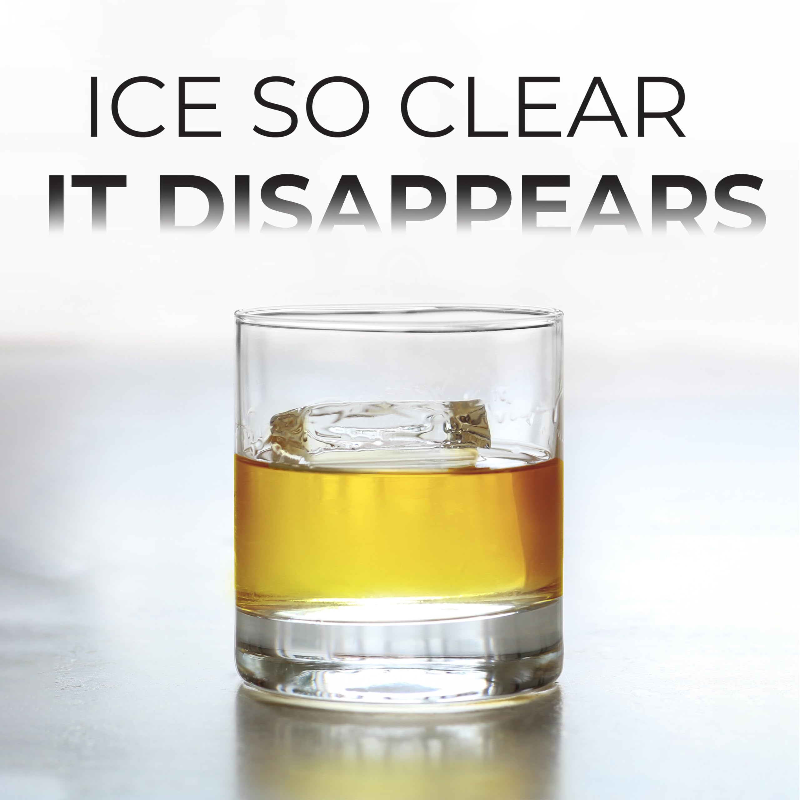 True Cubes: proceso de congelación natural para obtener hielo más puro.