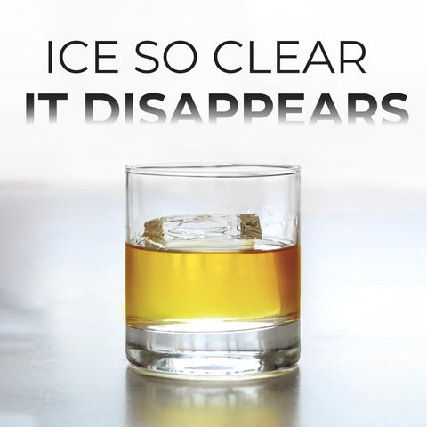 True Cubes: proceso de congelación natural para obtener hielo más puro.