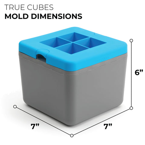 True Cubes: ideas para servir bebidas en reuniones con hielo claro.