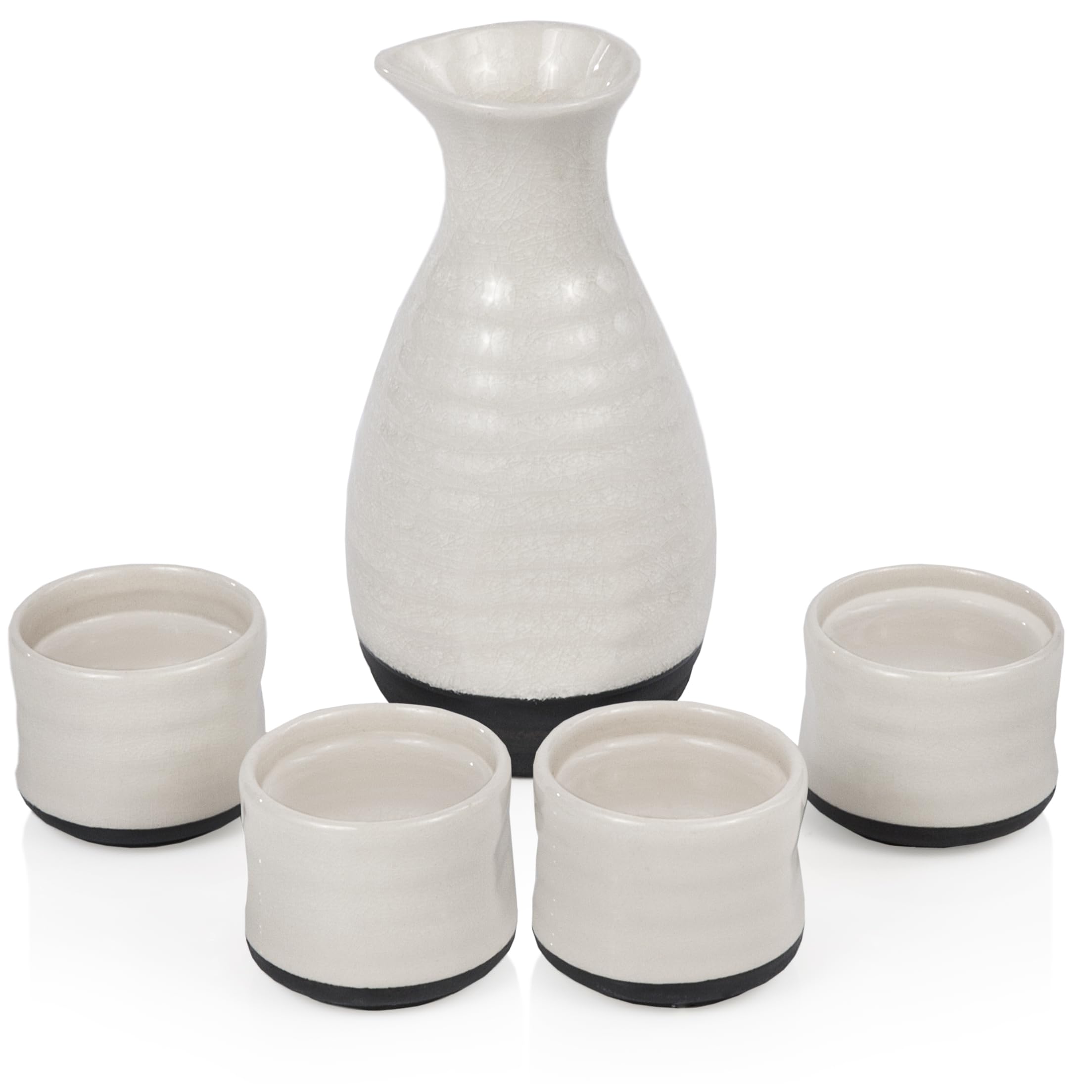 TRUE Fervor: vasos pintados a mano para degustación de sake elegante