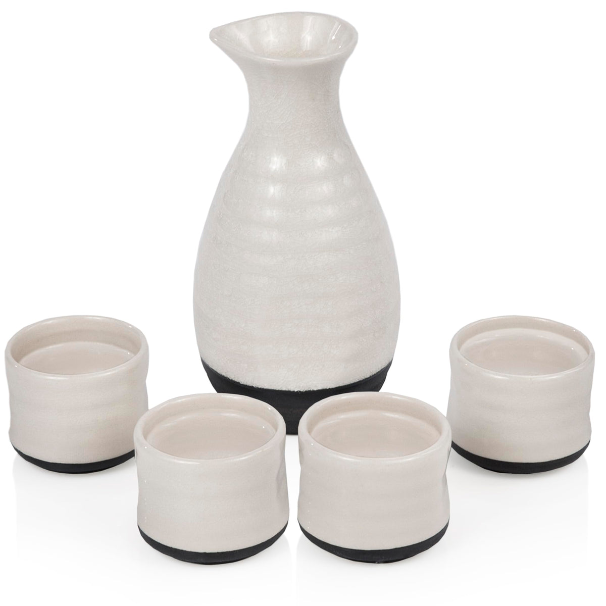 TRUE Fervor: vasos pintados a mano para degustación de sake elegante