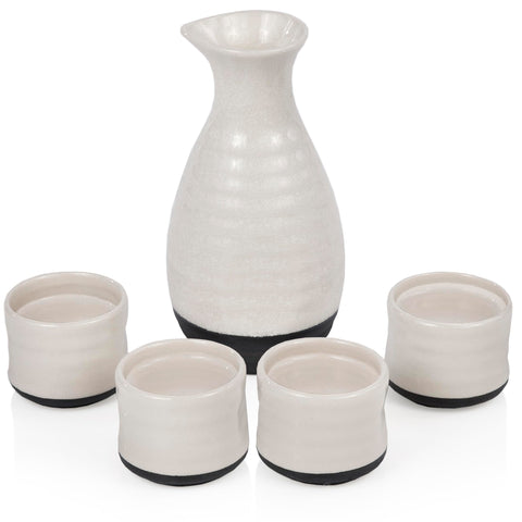 TRUE Fervor: vasos pintados a mano para degustación de sake elegante