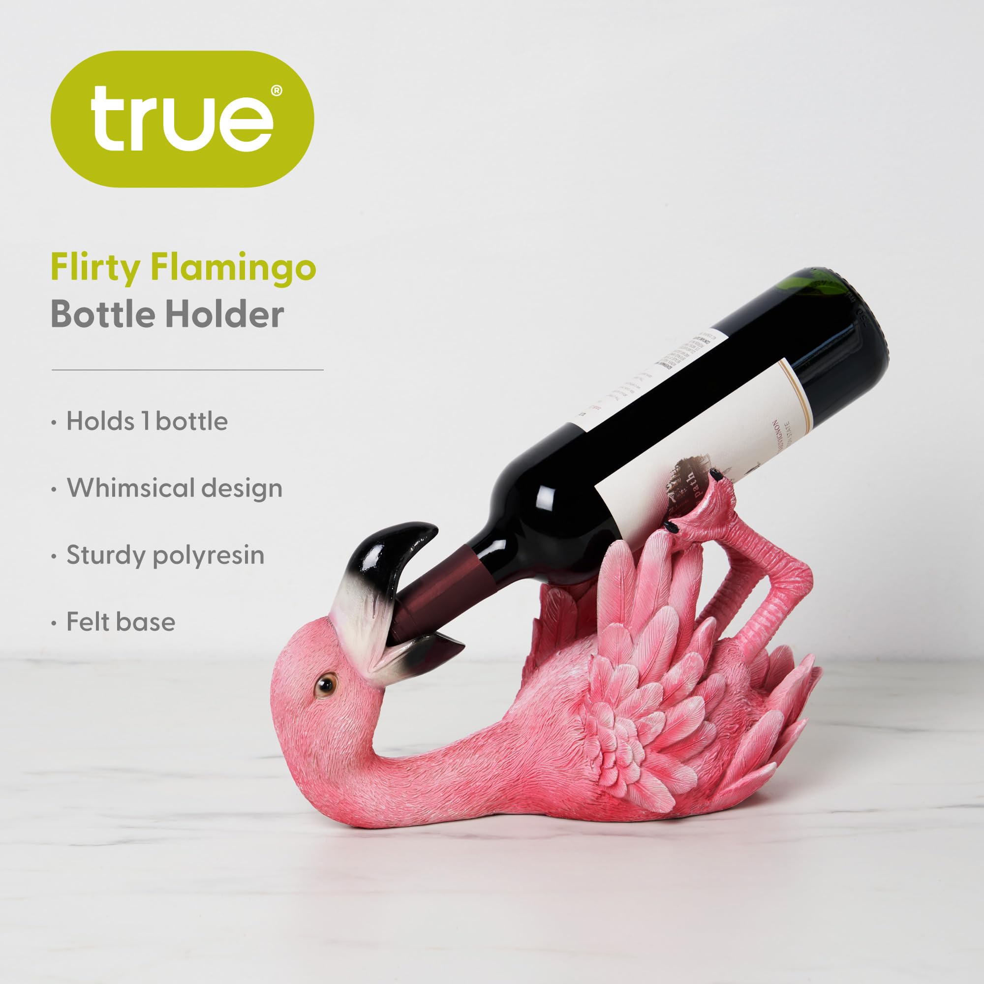 TRUE Flirty Flamingo: diseño-detallado aporta carácter lúdico a cocinas y bares.