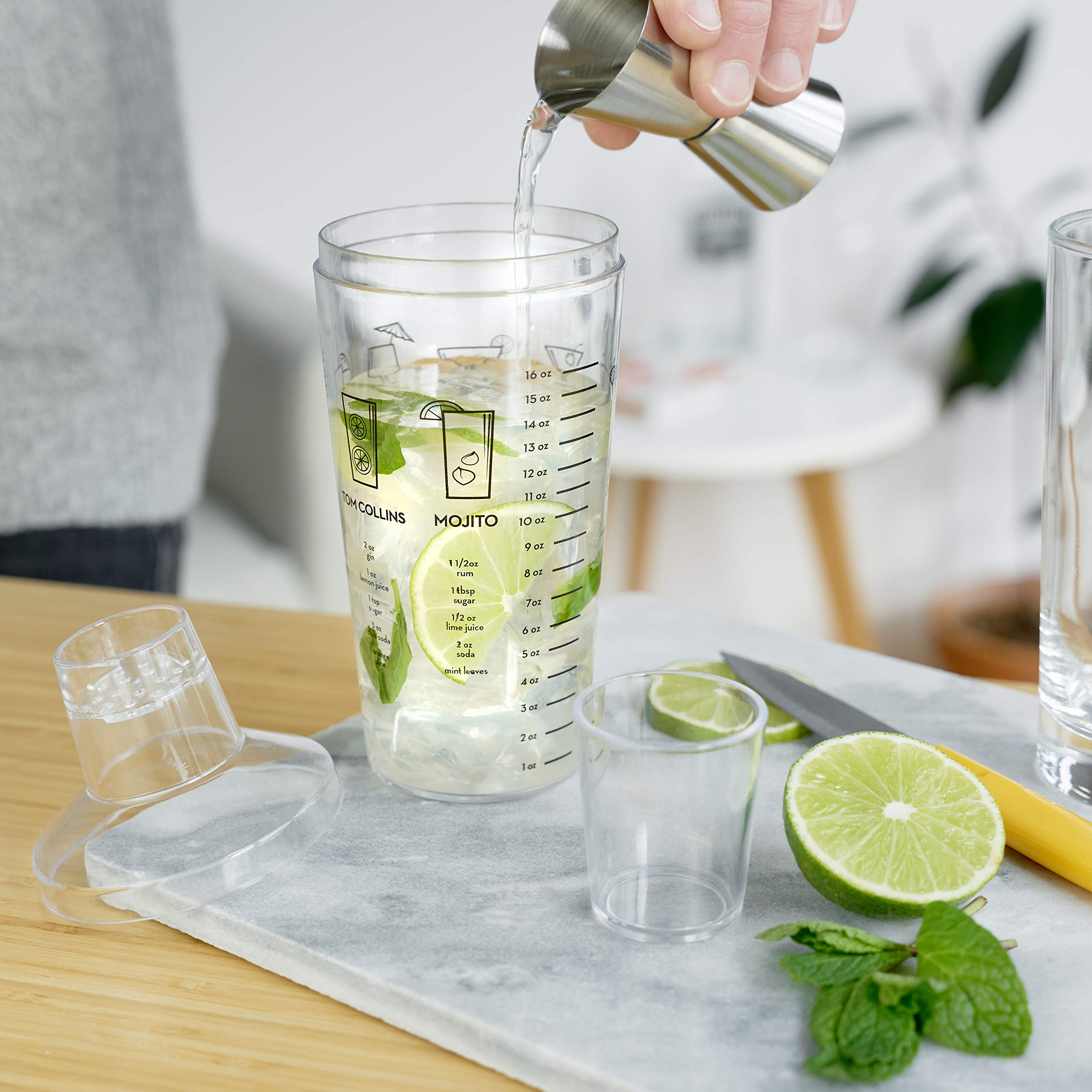 TRUE Maraca guía rápida para aprender cocteles en casa.