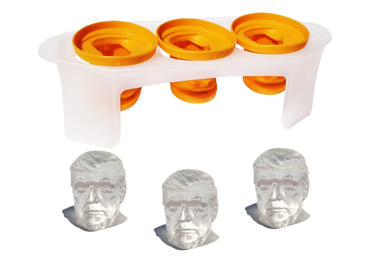 Trump Trays: cabezas de Trump 45 en hielo para cócteles temáticos