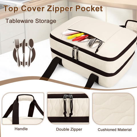 Trunab porta cazuelas limpieza rápida gracias al forro desmontable.