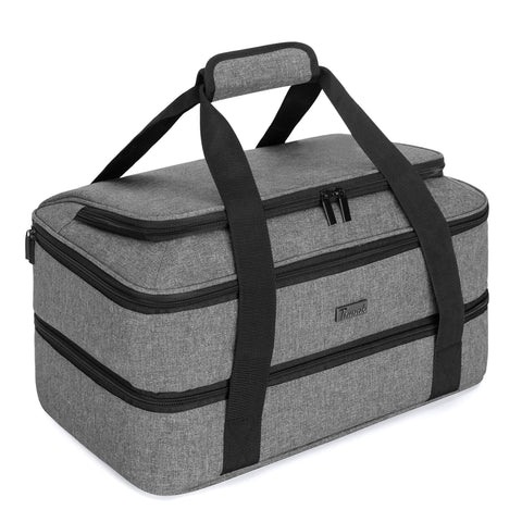 Trunab portacazuela aislada frontal, ideal para llevar comidas caliente o fría durante un picnic.