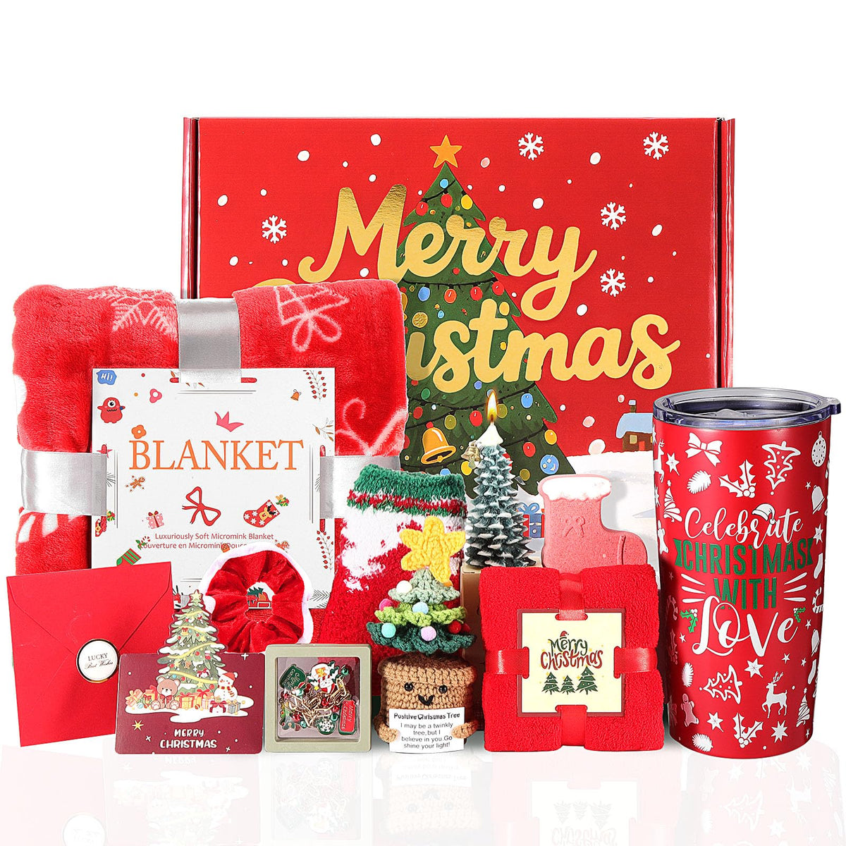 TsunNee cesta-regalos-navidad-mujeres: regalo completo para momentos de celebración