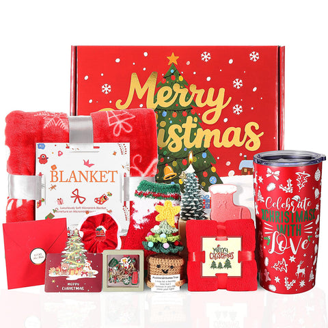 TsunNee cesta-regalos-navidad-mujeres: regalo completo para momentos de celebración