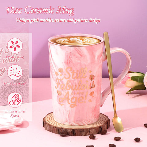 TsunNee taza cerámica 12oz con agitador, perfecto para rituales de café matutino