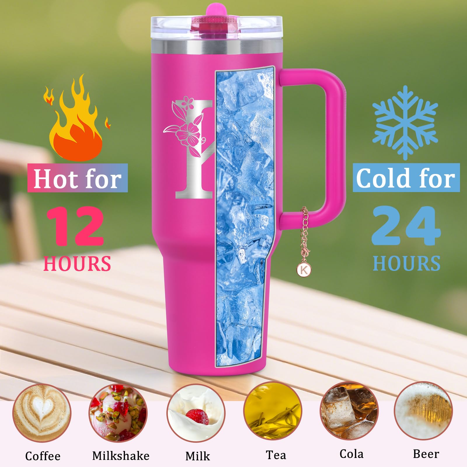 Vaso Tswofia de acero inoxidable seguro para bebidas