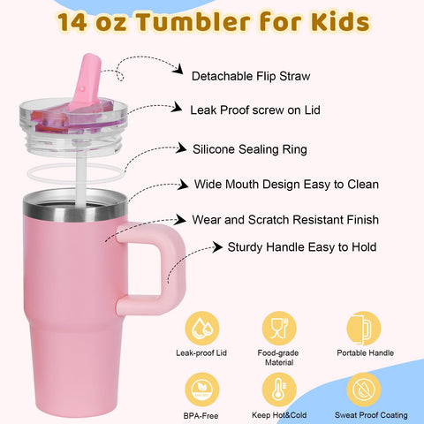 Tswofia tumbler acero inoxidable, doble pared para mantener frío o caliente.