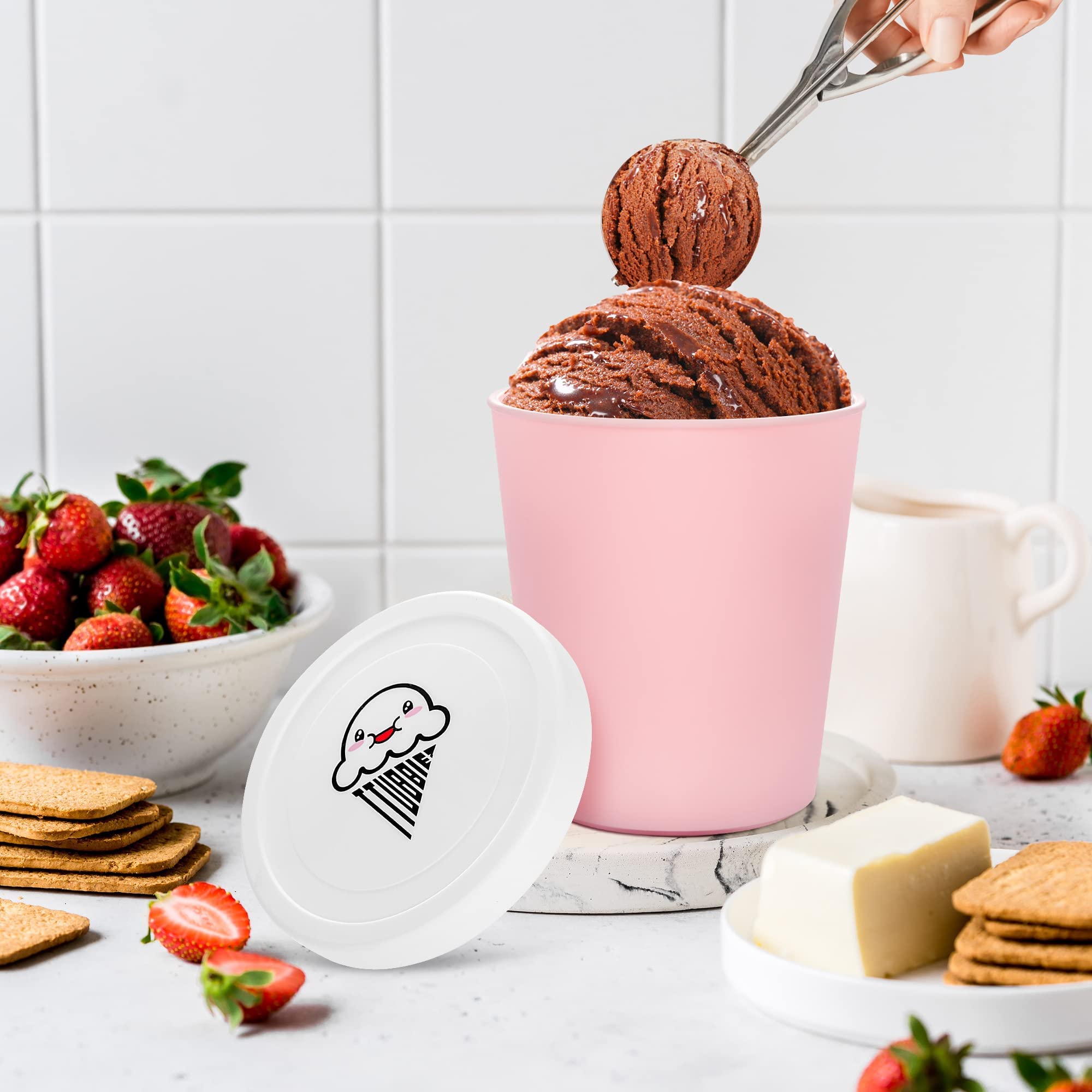 TTUBBIEZ usos versátiles: helado, yogur y más.