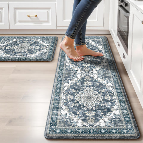 tubeamin manta cocina boho—patrón vintage para decorar y proteger el suelo