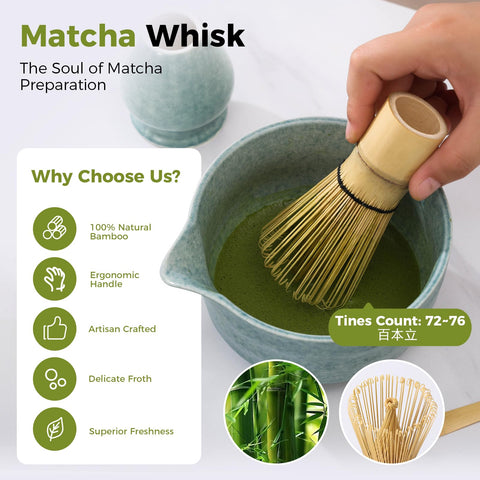 TUDRUKU tamiz de matcha para tamizar el polvo fino y uniforme