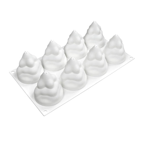TUKE molde para cubos de hielo en forma de árbol, elegante presentación.