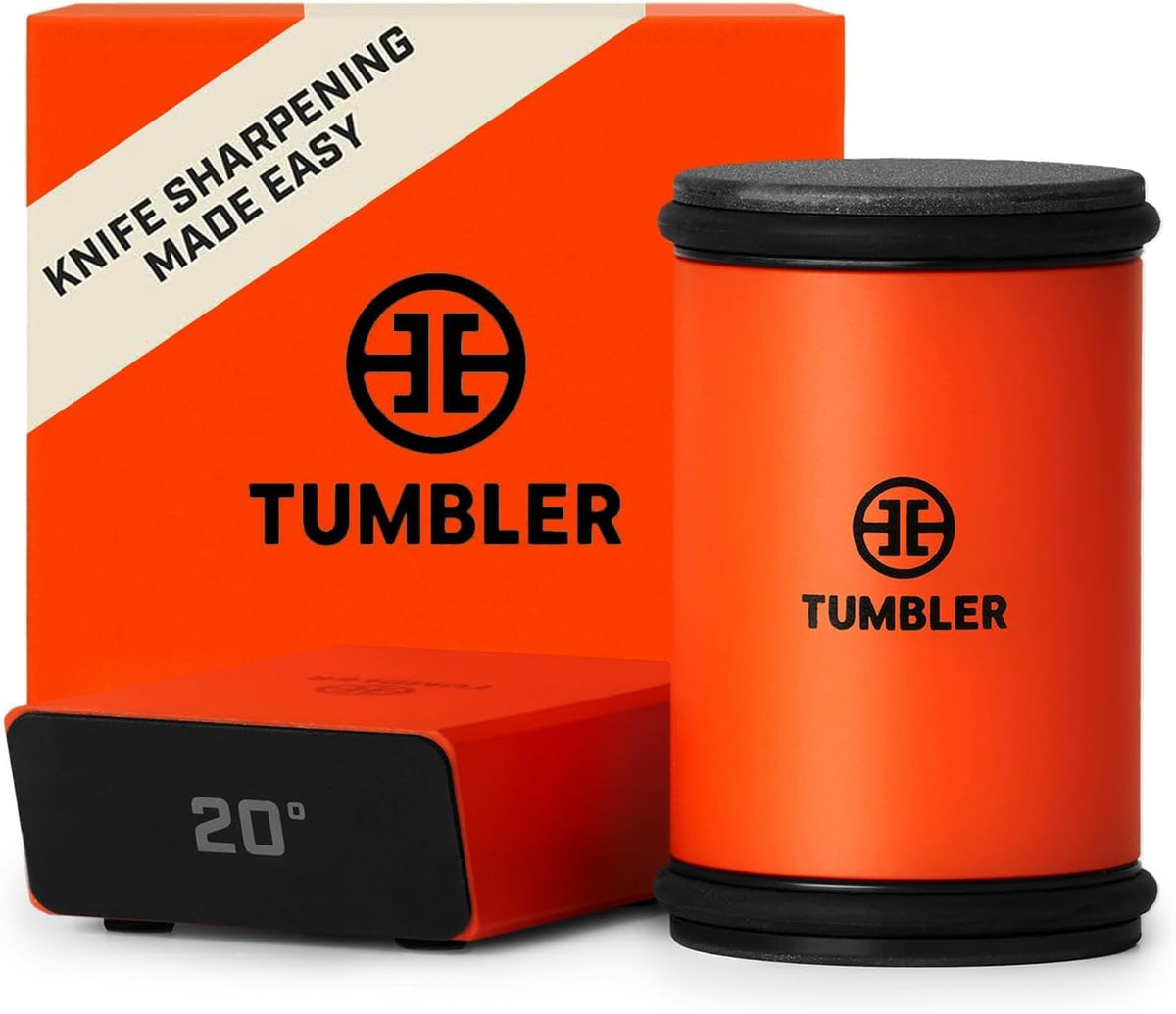 Tumbler Pro afilador de cuchillos rodante para filo preciso y duradero.