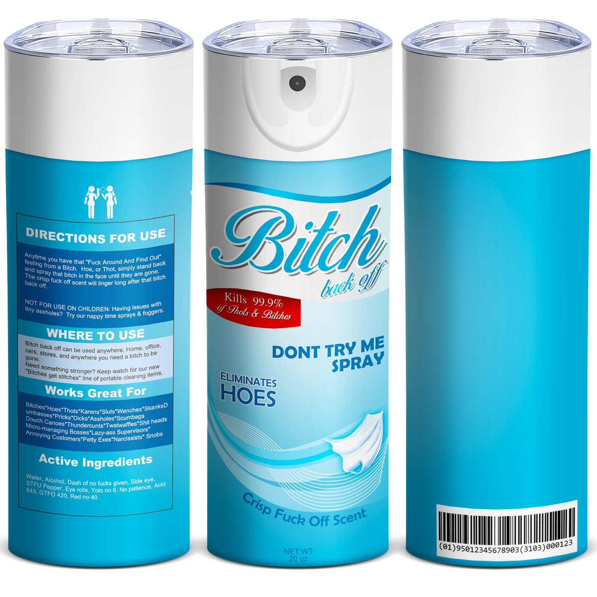 TUMBTU botella divertida 20oz lista para regalar y sorprender.