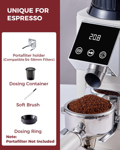 Cepillo suave incluido para retirar restos entre usos.