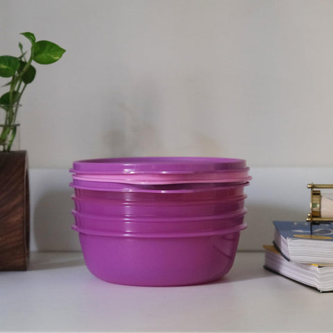 Tupperware apto para lavavajillas y libre de BPA para uso diario seguro.