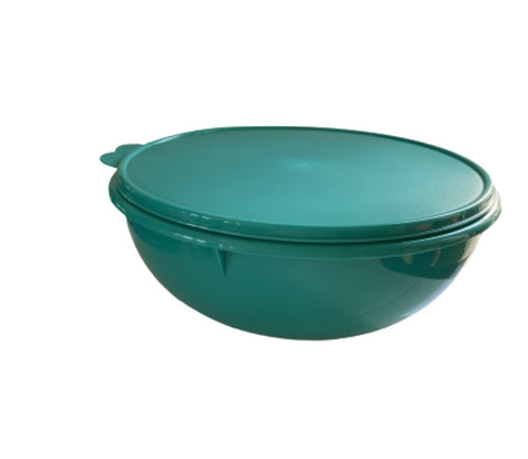 Tupperware bol de 26 tazas, diseño ancho para batidos y mezclas.