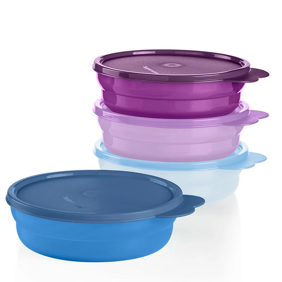 Tupperware cuencos desayuno microondas apilables, ideales para desayunos rápidos